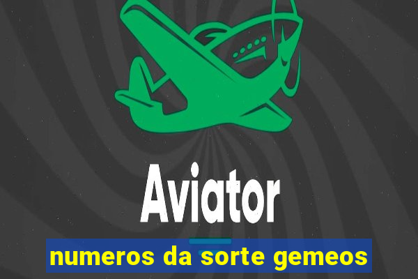 numeros da sorte gemeos